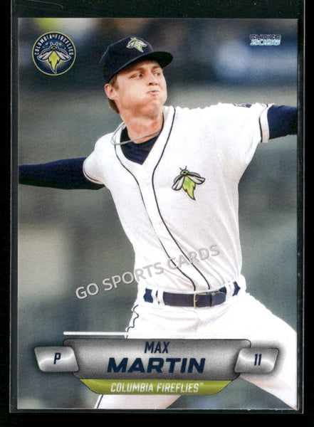 2026 Columbia Fireflies Max Martin