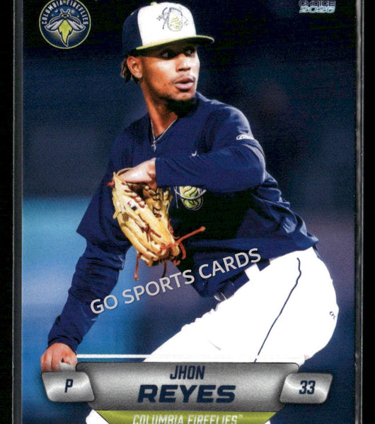 2026 Columbia Fireflies Jhon Reyes