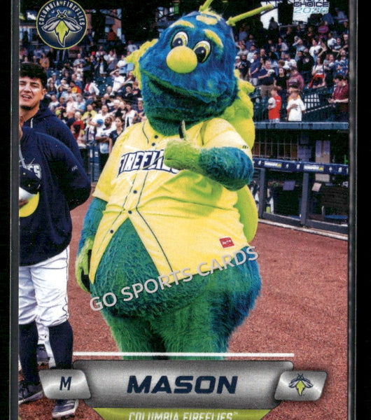 2026 Columbia Fireflies Mason Mascot
