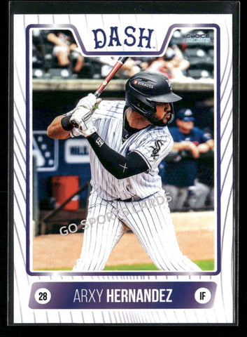 2026 Winston Salem Dash Arxy Hernandez