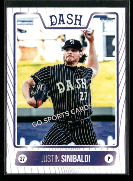2026 Winston Salem Dash Justin Sinibaldi