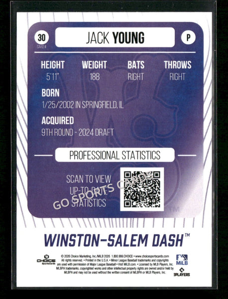 2026 Winston Salem Dash Jack Young