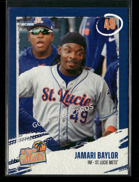 2026 St Lucie Mets Jamari Baylor