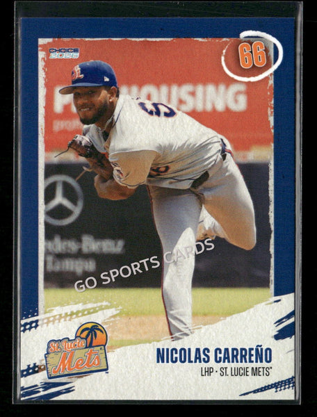 2026 St Lucie Mets Nicolas Carreno