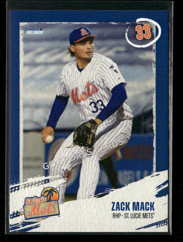 2026 St Lucie Mets Zack Mack