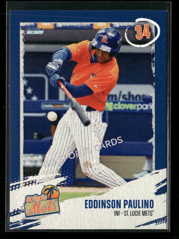 2026 St Lucie Mets Eddinson Paulino