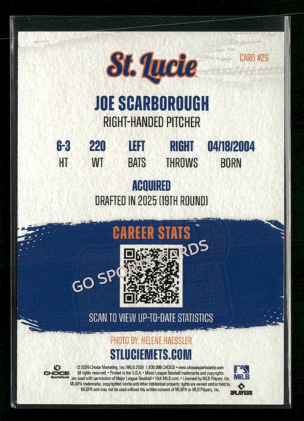 2026 St Lucie Mets Joe Scarborough
