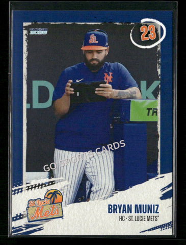 2026 St Lucie Mets Bryan Muniz