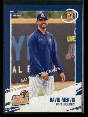 2026 St Lucie Mets David Mervis