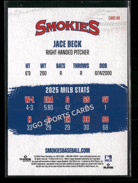 2026 Knoxville Smokies Jace Beck