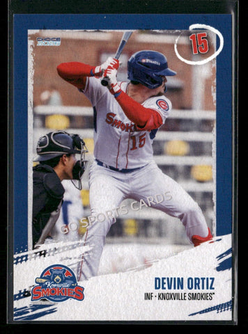 2026 Knoxville Smokies Devin Ortiz