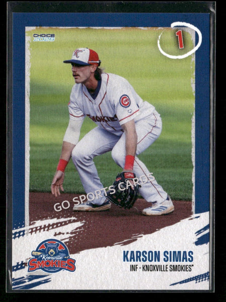 2026 Knoxville Smokies Karson Simas