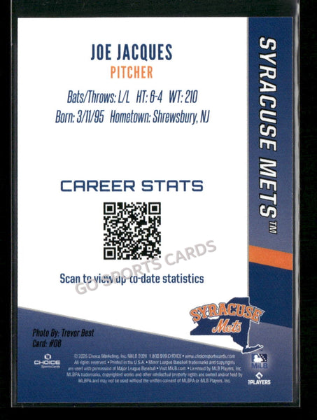 2026 Syracuse Mets Joe Jacques