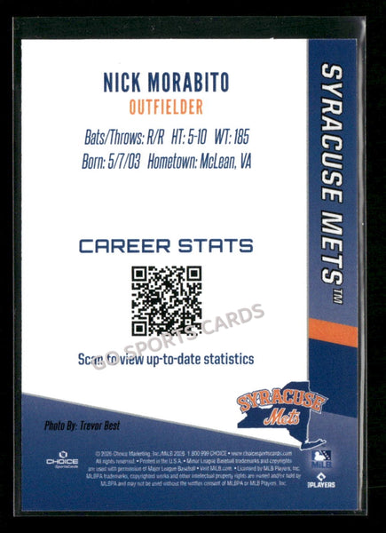 2026 Syracuse Mets Nick Morabito