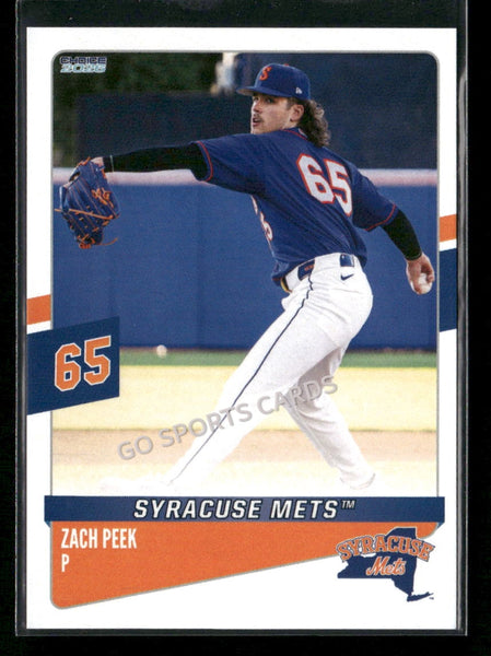 2026 Syracuse Mets Zach Peek