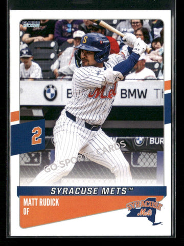 2026 Syracuse Mets Matt Rudick