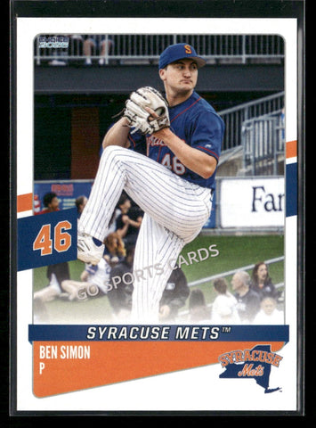 2026 Syracuse Mets Ben Simon