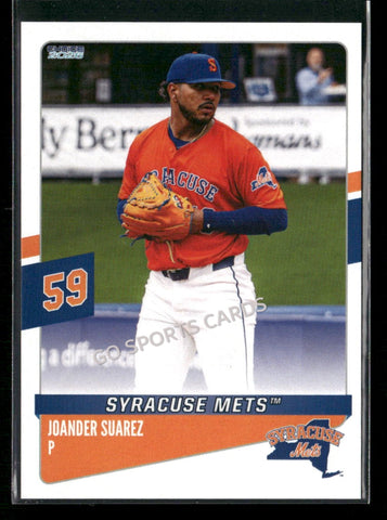2026 Syracuse Mets Joander Suarez