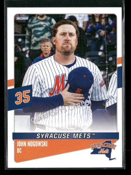 2026 Syracuse Mets John Nogowski