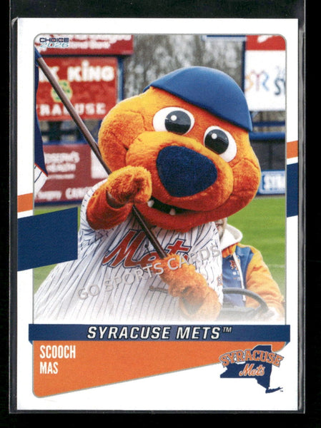2026 Syracuse Mets Scooch Mascot