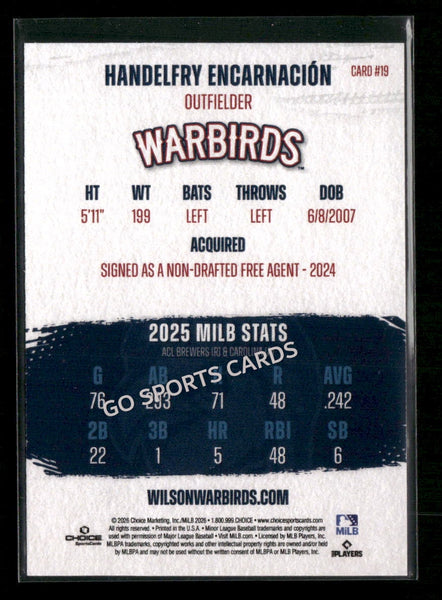 2026 Wilson Warbirds Handelfry Encarnacion