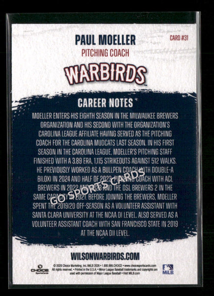 2026 Wilson Warbirds Paul Moeller