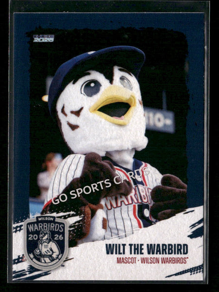 2026 Wilson Warbirds Wilt The Warbird Mascot