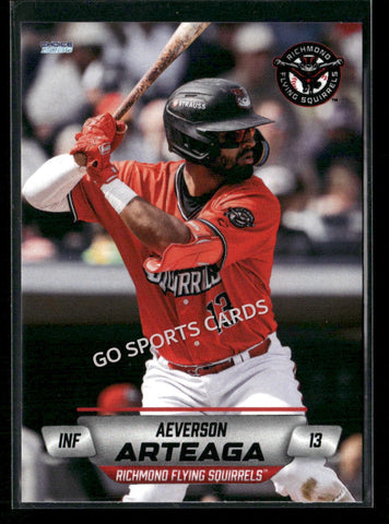 2026 Richmond Flying Squirrels Aeverson Arteaga