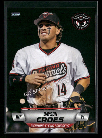 2026 Richmond Flying Squirrels Dayson Croes