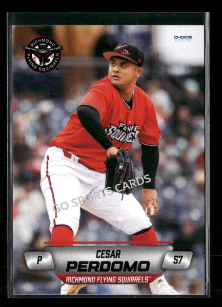 2026 Richmond Flying Squirrels Cesar Perdomo