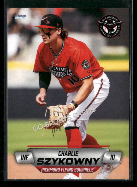 2026 Richmond Flying Squirrels Charlie Szykowny