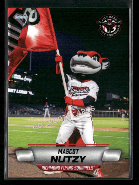 2026 Richmond Flying Squirrels Nutzy Mascot
