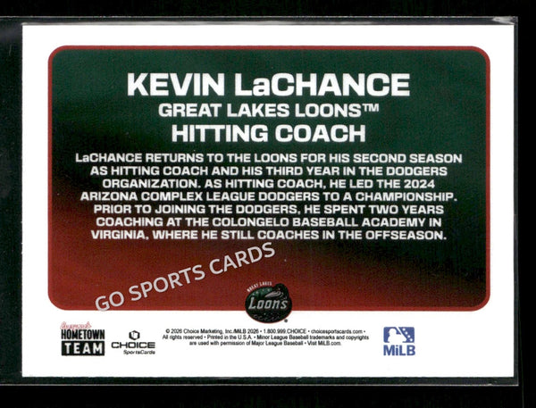 2026 Great Lakes Loons Kevin LaChance