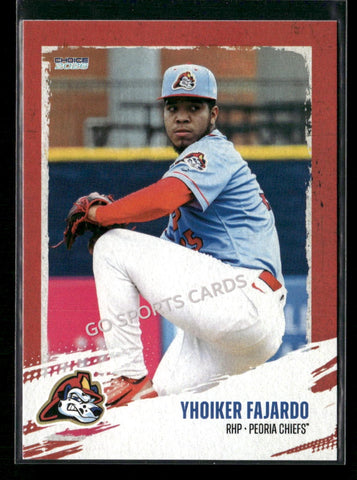2026 Peoria Chiefs Yhoiker Fajardo