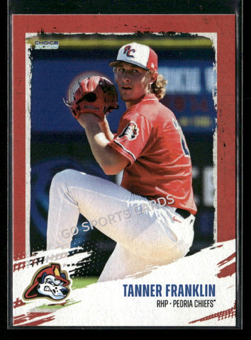 2026 Peoria Chiefs Tanner Franklin