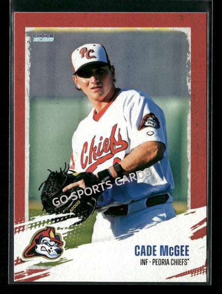 2026 Peoria Chiefs Cade McGee
