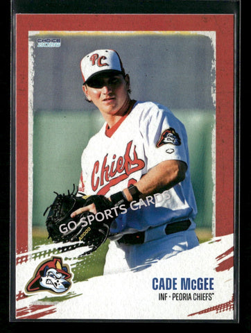 2026 Peoria Chiefs Cade McGee