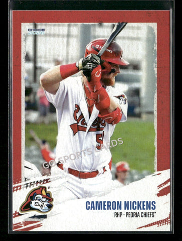 2026 Peoria Chiefs Cameron Nickens