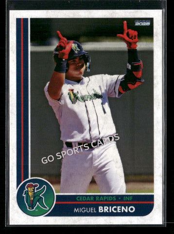 2026 Cedar Rapids Kernels Miguel Briceno