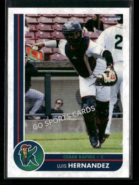 2026 Cedar Rapids Kernels Luis Hernandez