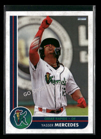 2026 Cedar Rapids Kernels Yasser Mercedes