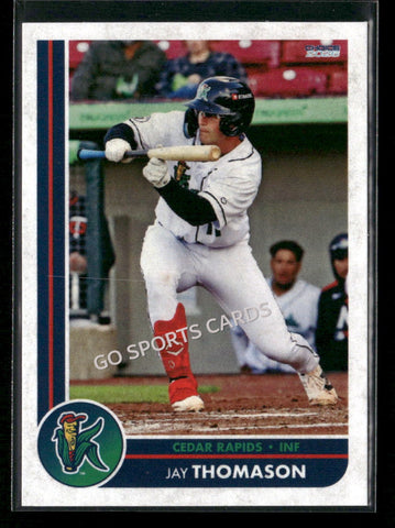2026 Cedar Rapids Kernels Jay Thomason