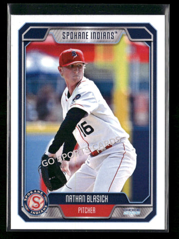 2026 Spokane Indians Nathan Blasick