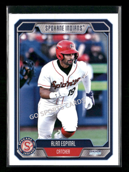 2026 Spokane Indians Alan Espinal