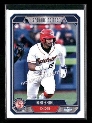 2026 Spokane Indians Alan Espinal