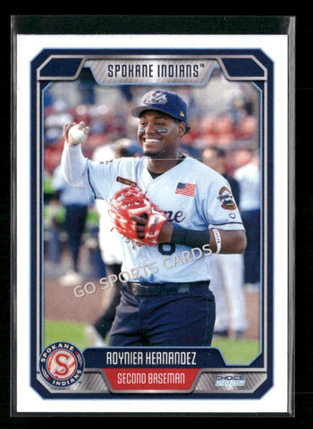 2026 Spokane Indians Roynier Hernandez