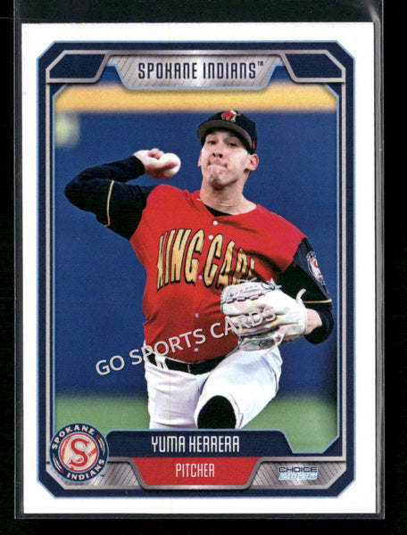 2026 Spokane Indians Yujanyer Yuma Herrera