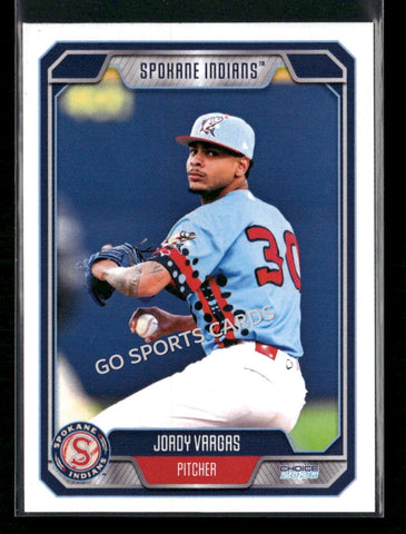 2026 Spokane Indians Jordy Vargas