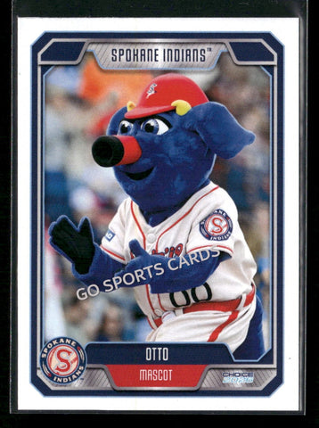 2026 Spokane Indians Otto Mascot