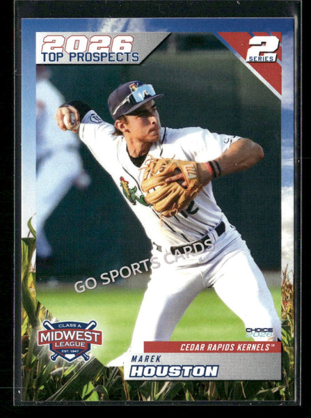 2026 Midwest League Top Prospects 2nd Marek Houston
